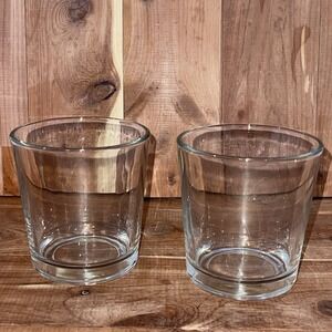 Anchor Hocking Heavy Base Barware Rocks Glass #34 On Bottom Old Fashioned